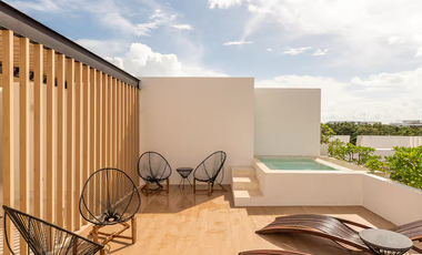 Departamento de 2 recámaras en Aldea Zama Tulum