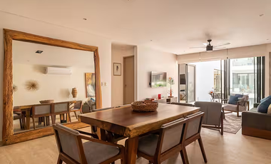 Departamento de 2 recámaras en Aldea Zama Tulum