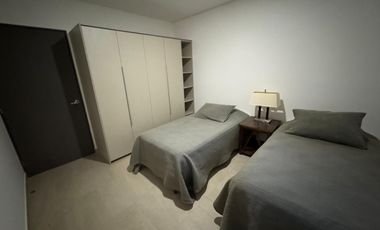 Departamento con jardin AMUEBLADO Y EQUIPADO Torre Gaia 2 La Rioja Colinas del Huajuco  Monterrey