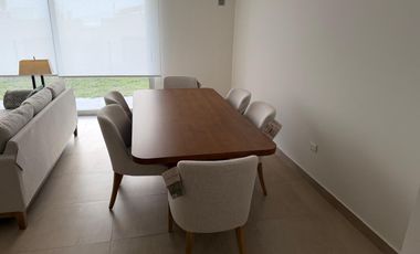Departamento con jardin AMUEBLADO Y EQUIPADO Torre Gaia 2 La Rioja Colinas del Huajuco  Monterrey