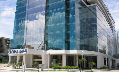 OFICINA / CALLE 50 / TORRE GLOBAL BANK / 102m2 / SOBRE VIA