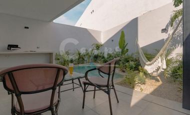 Casa de 2 pisos, 3 recamaras en privada en Conkal Yucatan  Entrega inmediata