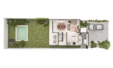 Casa de 2 pisos, 3 recamaras en privada en Conkal Yucatan  Entrega abril 2026