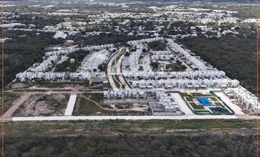 Casa de 2 pisos, 3 recamaras en privada en Conkal Yucatan  Entrega abril 2026