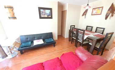 Departamento 2do Piso 3d+1b Estac. Amoblado!!!