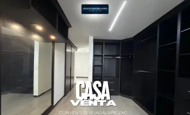 Casa en venta en Los Conventos, Guadalupe, Zacatecas
