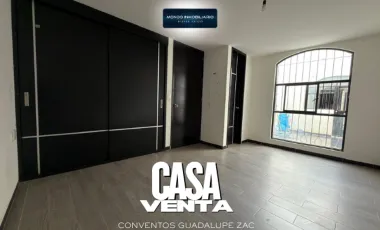 Casa en venta en Los Conventos, Guadalupe, Zacatecas