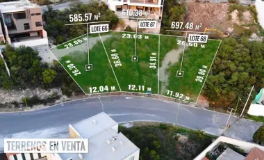 Terreno en venta en Las Águilas, Guadalupe, Nuevo León