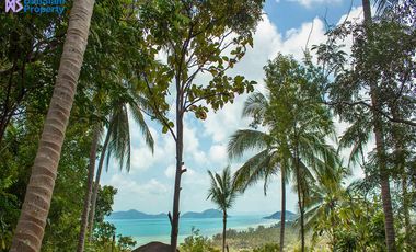 Samui Seaview Villa on Large Land at Santikhiri Estate