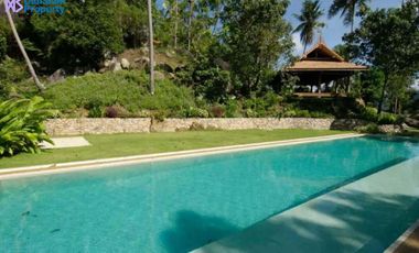 Samui Seaview Villa on Large Land at Santikhiri Estate