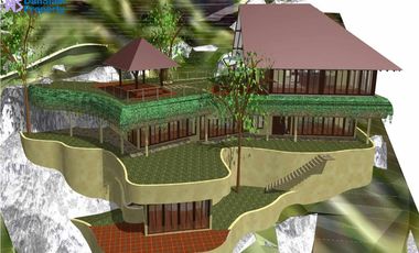 Samui Seaview Villa on Large Land at Santikhiri Estate