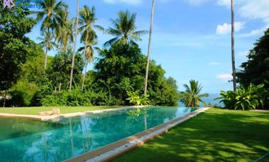 Samui Seaview Villa on Large Land at Santikhiri Estate