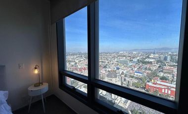 Departamento en Renta en Be Grand Reforma, Amueblado