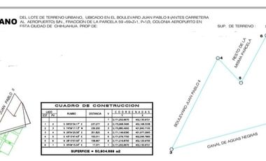 TERRENO VENTA 50,904M² JUAN PABLO II