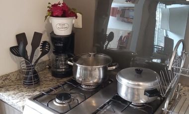 CONTADERO RENTA DEPARTAMENTO AMUEBLADO Y EQUIPADO CON BALCON A 5 MIN DE SANTA FE