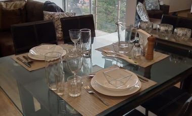 CONTADERO RENTA DEPARTAMENTO AMUEBLADO Y EQUIPADO CON BALCON A 5 MIN DE SANTA FE