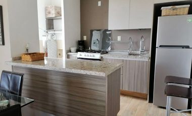 CONTADERO RENTA DEPARTAMENTO AMUEBLADO Y EQUIPADO CON BALCON A 5 MIN DE SANTA FE