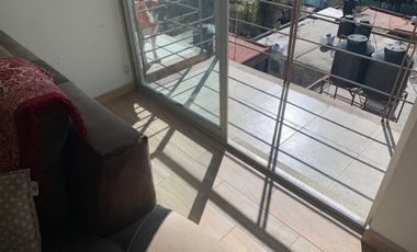 CONTADERO RENTA DEPARTAMENTO AMUEBLADO Y EQUIPADO CON BALCON A 5 MIN DE SANTA FE