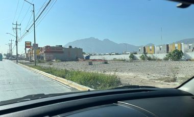 TERRENO COMERCIAL EN VENTA  ESCOBEDO, N.L.