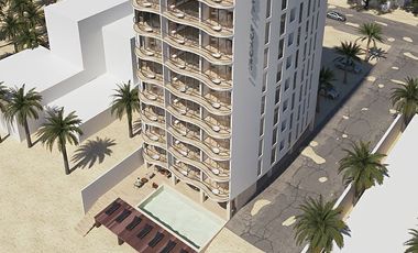 Departamento de 3 recamaras frente a la playa