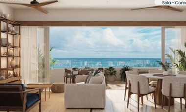 Preventa  de Departamentos frente al mar en San Benito! 3 habitaciones