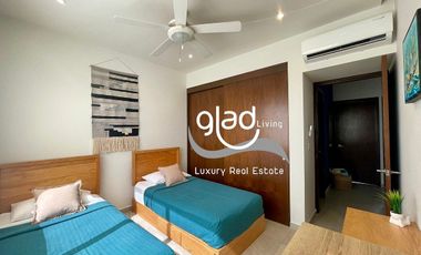 Departamento amueblado en renta en Flamingos, Nuevo Vallarta