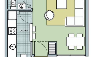 Venta Departamento 3 Amb en Terrazas del Haras