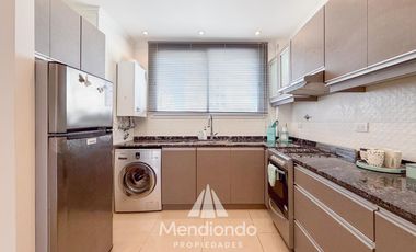 Depto 3 ambientes al frente con balcón 100% reciclado y AMOBLADO / Zona Aldrey