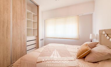 Depto 3 ambientes al frente con balcón 100% reciclado y AMOBLADO / Zona Aldrey