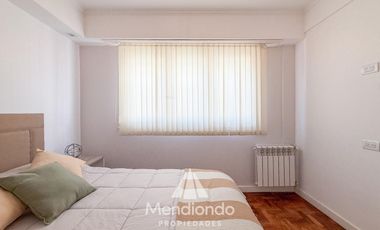 Depto 3 ambientes al frente con balcón 100% reciclado y AMOBLADO / Zona Aldrey