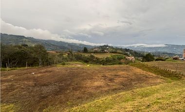 Venta lote campestre en Guarne unidad cerrada con explanación