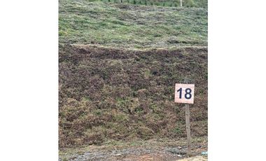 Venta lote campestre en Guarne unidad cerrada con explanación