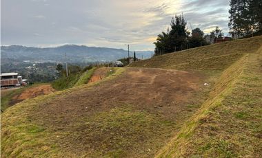 Venta lote campestre en Guarne unidad cerrada con explanación