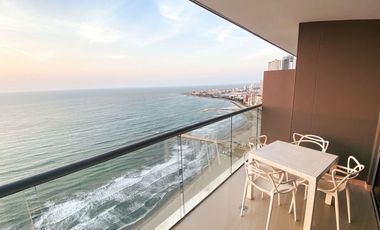 APARTAMENTO EN VENTA EN CARTAGENA PARA RENTAS CORTAS CON VISTA AL MAR