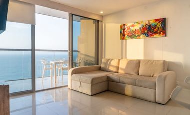 APARTAMENTO EN VENTA EN CARTAGENA PARA RENTAS CORTAS CON VISTA AL MAR