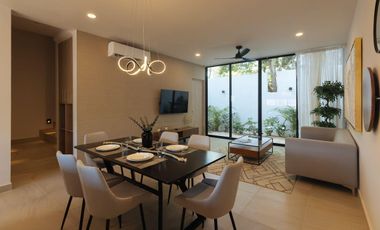 TOWNHOUSE EN VENTA THULA CITY HOMES UBICADOS EN CHOLUL, MÉRIDA.