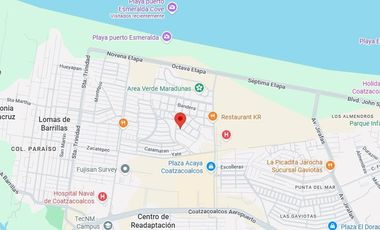 Casa en Venta a 20 min de Aeropuerto Internacional Minatitlán.