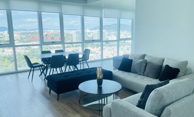 Departamento amueblado en renta en Juriquilla Towers, Santa Fe, Juriquilla. GPS