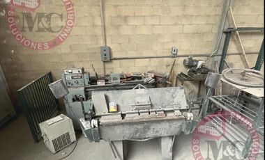 Renta de Nave Industrial con maquinaria y equipo de pailería en Chichimeco, Jesus María Ags