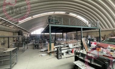 Renta de Nave Industrial con maquinaria y equipo de pailería en Chichimeco, Jesus María Ags