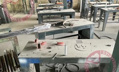 Renta de Nave Industrial con maquinaria y equipo de pailería en Chichimeco, Jesus María Ags