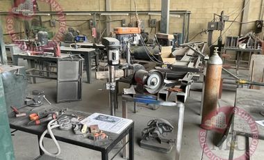 Renta de Nave Industrial con maquinaria y equipo de pailería en Chichimeco, Jesus María Ags