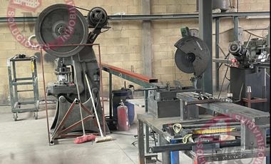 Renta de Nave Industrial con maquinaria y equipo de pailería en Chichimeco, Jesus María Ags