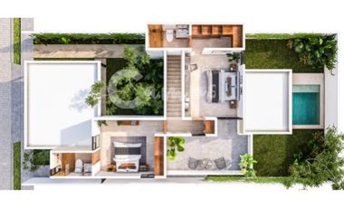 Casa de 2 pisos, 3 recamaras en privada en Conkal Yucatan  Entrega inmediata