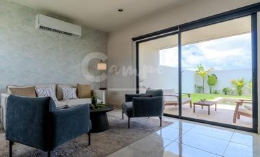 Casa de 2 pisos, 2 recamaras en privada en Conkal Yucatan  Entrega inmediata