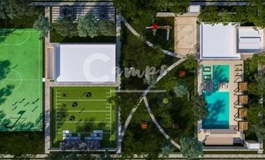 Casa de 1 piso, 2 recamaras en privada en Conkal Yucatan  Entrega inmediata