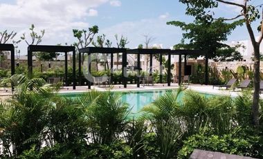 Casa de 1 piso, 2 recamaras en privada en Conkal Yucatan  Entrega inmediata