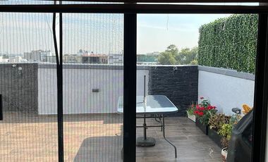 PH amueblado en Renta a dos cuadras de Calzada de Tlalpan