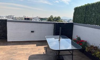 PH amueblado en Renta a dos cuadras de Calzada de Tlalpan