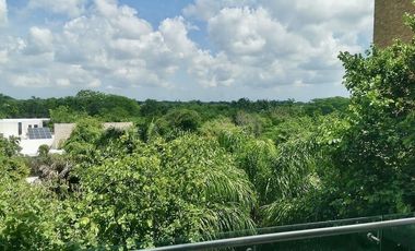 Departamento en renta en el Yucatán Country Club